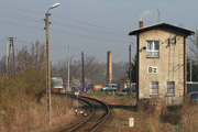 31.03.2014 Drezyna zbliża się do stacji Błotnica