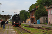 29.06 Parowóz Ol49-69 manewruje na stacji w Sulechowie