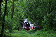 31.05 Pociąg Pirat z lokomotywą parową Ol49-69 w drodze do Kołobrzeg Port
